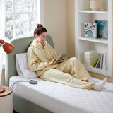 20-Heat Setting Electric Heated Mattress Pad