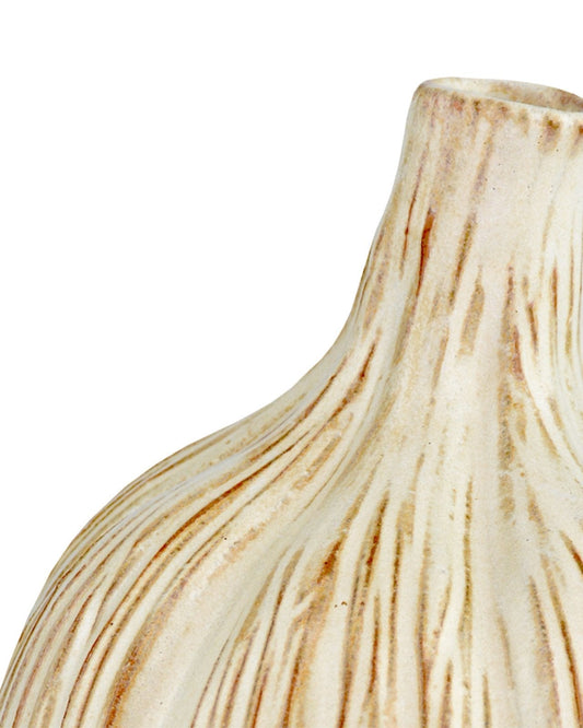 Small White Garlic Bulb