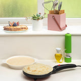 8-Inch Electric Crepe Maker with Auto Shut-Off