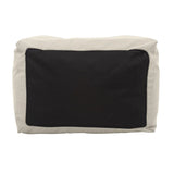 Outdoor Pouf Bench Cover- Driftwood Natural