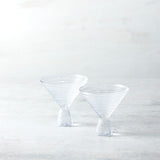 Jupiter Clear Martini 11.5oz, Set of 2