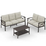 Wholesale 5 - Person Patio Conversation Sets with Cushions