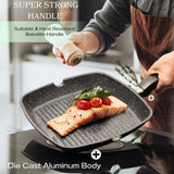 Moss & Stone 11-Inch Nonstick Grill Pan