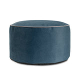 Qivuit Blue Foot Pouf