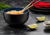 Kook Ceramic Ramen Noodle Bowls, 34 oz, Set of 4