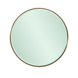 Broidy Round Mirror- Emerald Green
