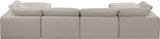 Comfy - 6 Piece Linen Modular Double Chaise Sectional