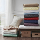 Antimicrobial Cottage Embroidered 3-Piece Bedspread Set