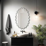 Cloud Mirror Charcoal
