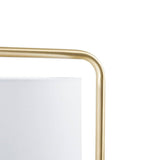 Wholesale Angular Gold Floor Lamp with White Shade