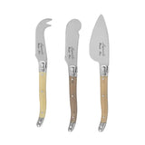 Wholesale Laguiole 3-Piece Mother of Pearl Cheese Knife Set
