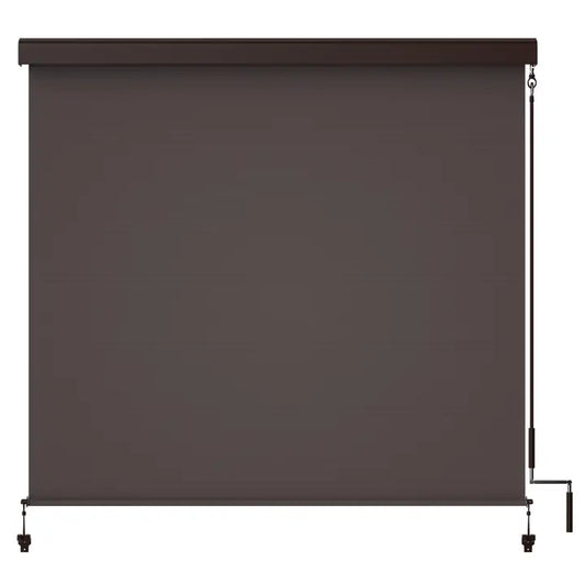 95% Uv Blockout Outdoor Roller Shades For Patio with Valance