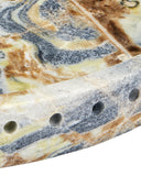 Freya Floral Jade Marble Tray