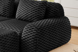LAURENT 82" Loveseat with 1 Ottoman