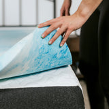 Memory Foam Mattress Topper - 1.5" and 3" Thickness