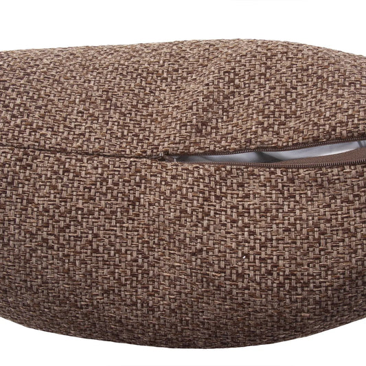 24 x 24 Pillow Panama Chocolate - Down Insert