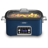 8 Qt Slow Cooker Roaster Oven, 12 in 1 Multi-Cooker