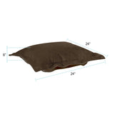 Puff Ottoman Cushion Bella Chocolate -Cushion and Cover Only