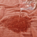 Antibacterial Spa-Like 8-Piece Bathroom Towel Set, Coral