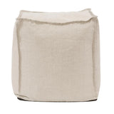 Square Pouf Prairie Linen