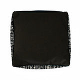 Milos Navy Indoor Outdoor Square Pouf
