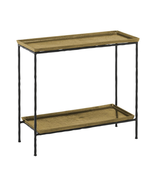 Boyles Brass Side Table