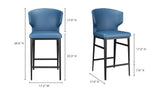 Delaney Counter Stool Sky Blue
