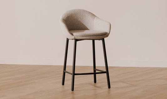Emily Counter Stool Heather Beige
