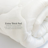 Extra Thick Bamboo Mattress Pad