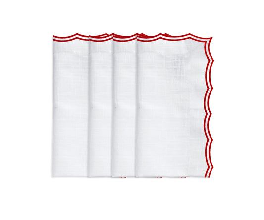 Red Cotton Napkins