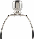 Enetai Glass White Table Lamp