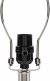 Enetai Glass White Table Lamp
