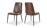 Douglas Dining Chair Dark Brown - Set Of Two