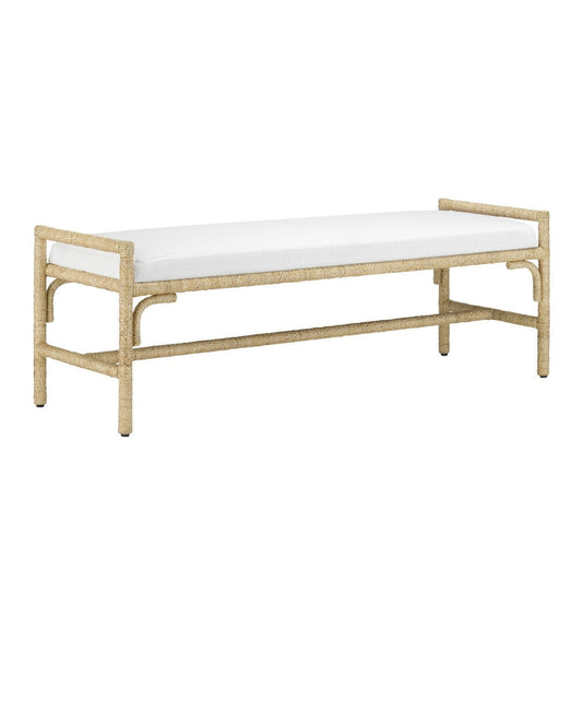 Olisa Natural Bench, Muslin