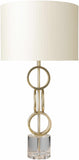 Zell Gold Crystal Table Lamp - Clearance