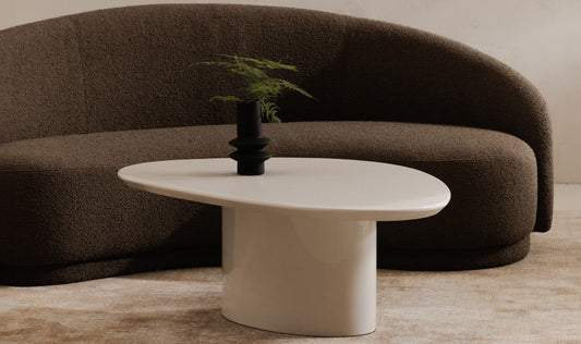 Eden Coffee Table Ivory Lacquer