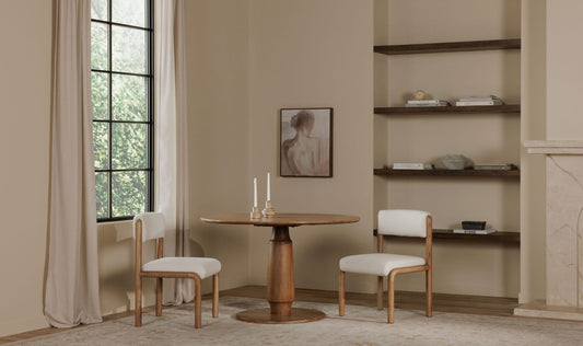 April Dining Chair White-Set Of Two