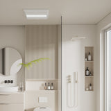 Ciarra Energy Star Bathroom Exhaust Fan with 11W LED Light – Quiet, Energy Efficient, Versatile Ventilation | CAEFL8