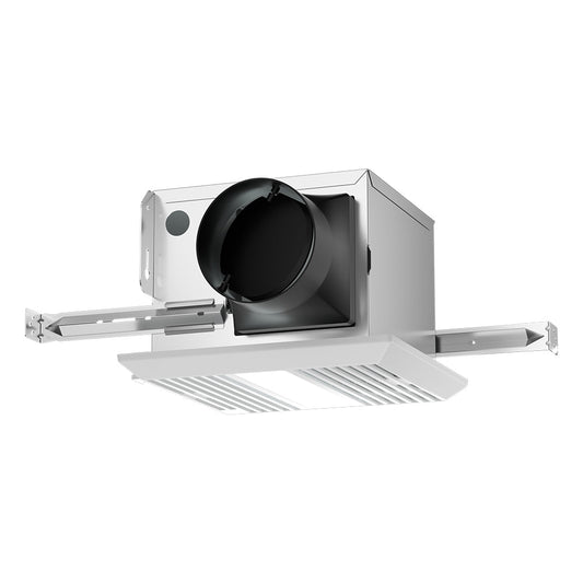 Ciarra Energy Star Bathroom Exhaust Fan with 11W LED Light – Quiet, Energy Efficient, Versatile Ventilation | CAEFL8
