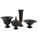 Hammered Em Dash Covered Urn- Medium