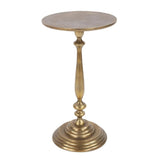 Candlestick Antique Brass Martini Table