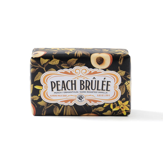 Peach Brulee Almond Milk Honey Bar Soap 250g