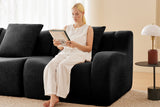 ROMA 82.7" Loveseat with 1 Ottoman