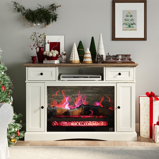 Tv Stands with 28'' Fireplace