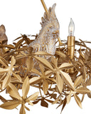 Aviary Gold Ring Chandelier