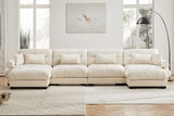 CLOUDIES 173" 4 Seater Sofa with 2 Ottomans