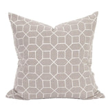 24 x 24 Pillow Trellis Slate - Down Insert