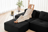 CORDELIA 151" 6-Seater Sofa with 2 Ottomans