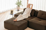 CORDELIA 82" Loveseat with 1 Ottoman