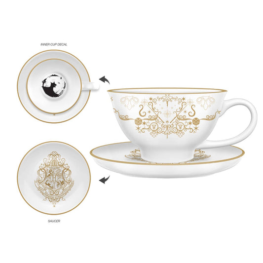 Harry Potter Crystal Ceramic Teacup & Saucer 12oz